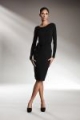 Zmysłowa i delikatna sukienka - czarny - S14