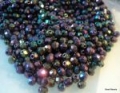 Jablonex kryształki round 4mm iris-purple